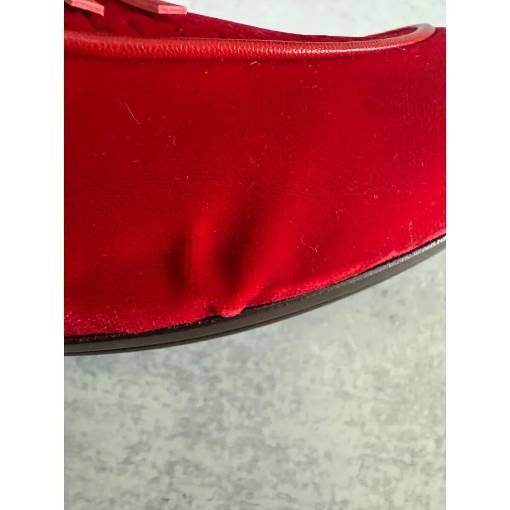 NIB Bottega Veneta Men's Velvet‎ Red Loafers Size 40 EU/ 7US